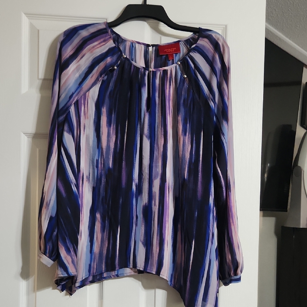 Women's Multicolor Striped Top